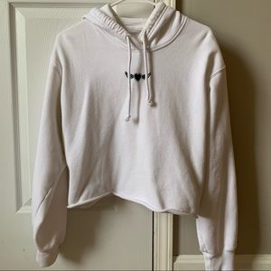 Hollister cropped sweatshirt
